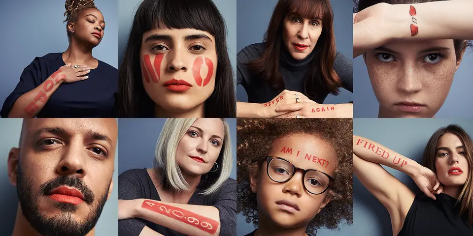 Lipstick lobby gun violence